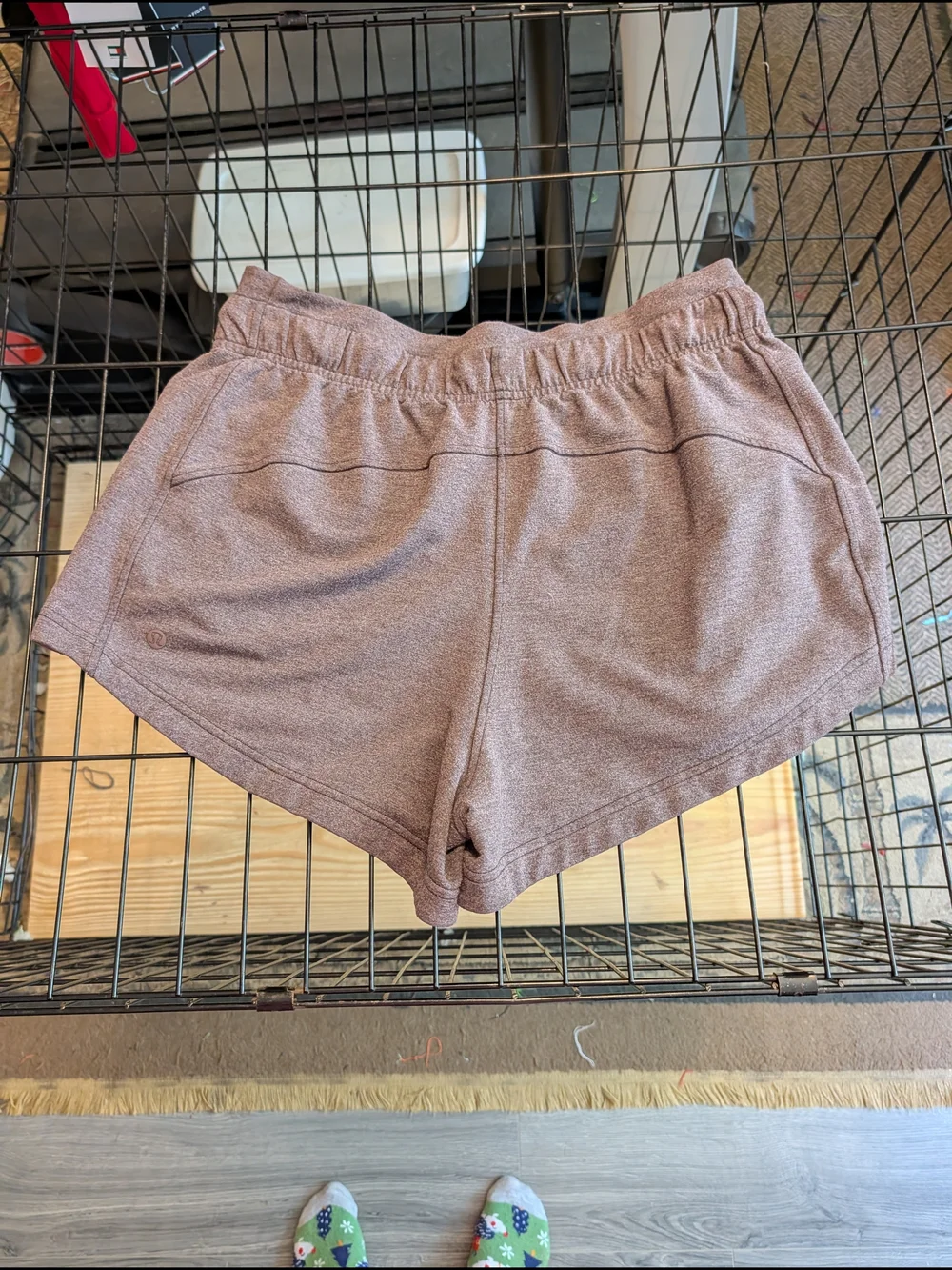lululemon athletica Women's Shorts Purple Heathered Color Size 8